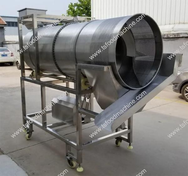Powder Seasoning Despener Machines Roller Drum Flavoring Machine for Plantain Chips