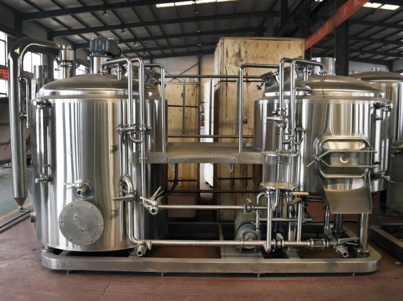 5bbl Direct Fire Heating Micro Beer Brewery Equipment for Beer Brewing