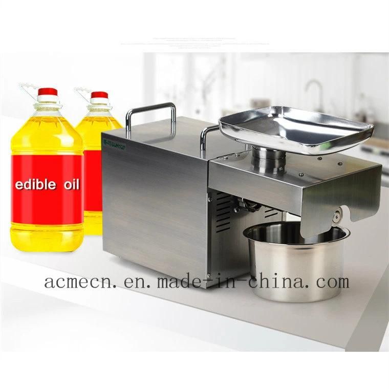 Electric Household Small Stainless Steel Oil Press