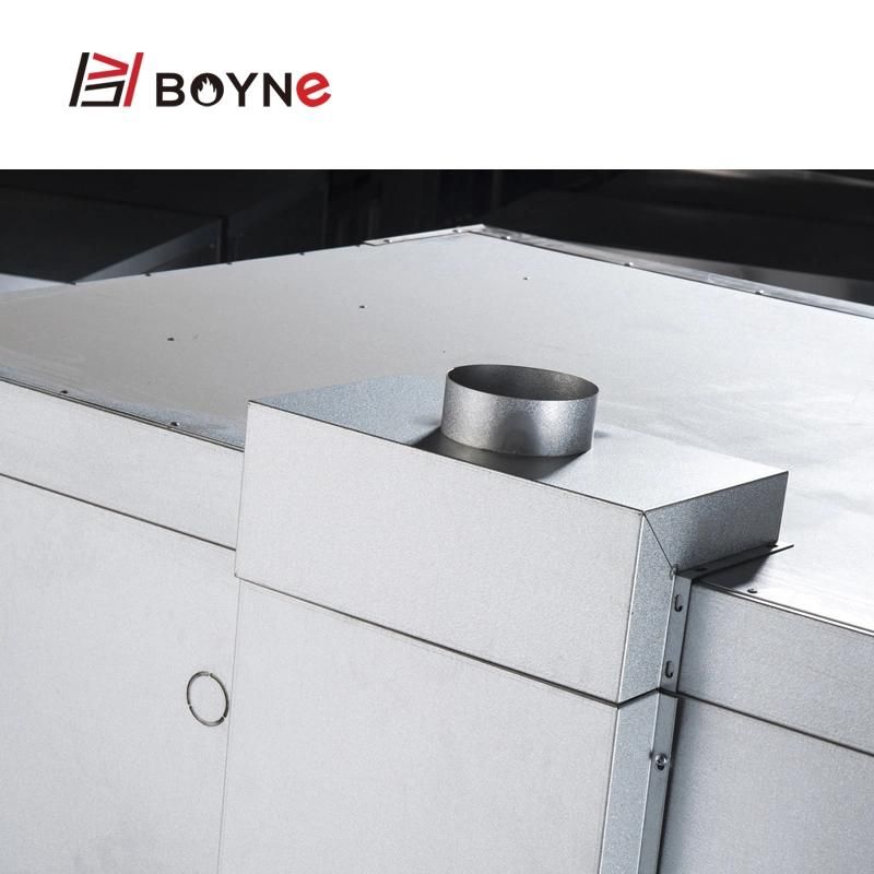 Stainless Steel Three Deck Nine Trays Microcomputer Gas Baking Oven