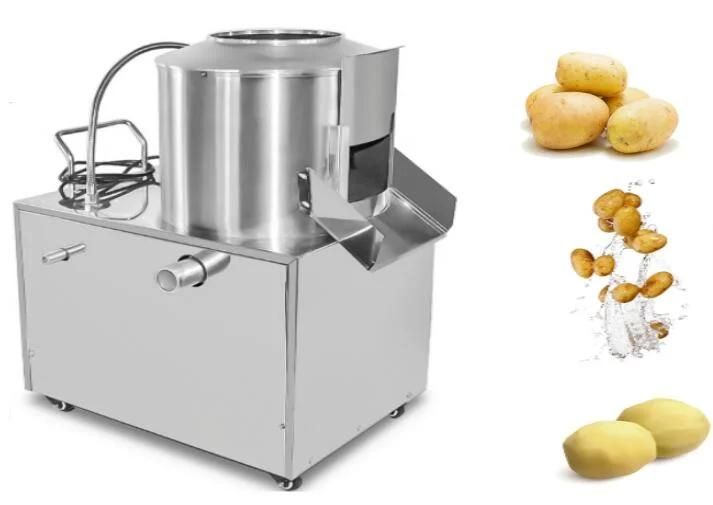 Commercial Food Processor Machine Electric Stainless Steel Potato Root Vegetables Peeler