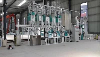Maize Flour Meal Grits Wheat Corn Roller Semolina Grinding Mill
