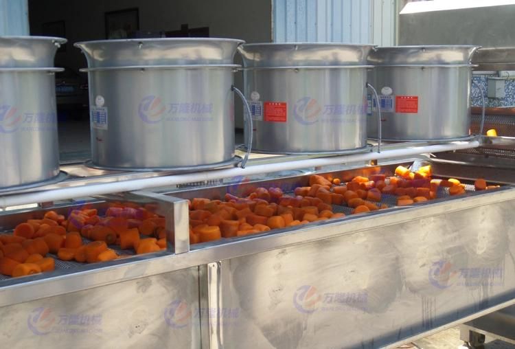 Vegetable Machine Baby Carrot Cutting Washing Peeling Drying Production Line Carrot Peeler Machine Manufacturer