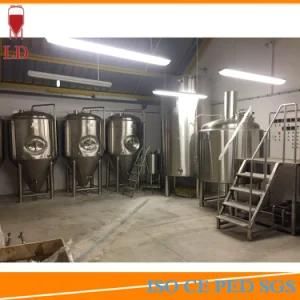 Electric Steam Fire Heating Pub Commercial Mini Craft Beer Brewery Equipment