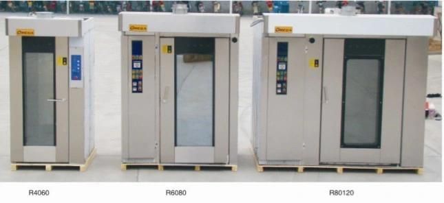 32 Tray Commercial Used Rotary Bakery Equipment, 60 Inch Rotary Table Pita Bread Oven