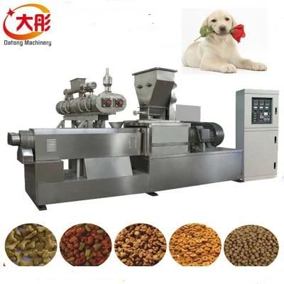 Automatic Twin Screw Dry Dog Feed Pellet Extruder