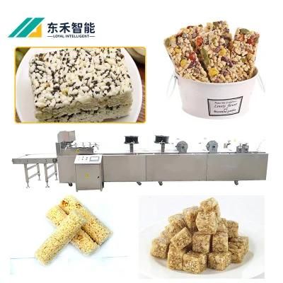 Complete Cereal Bar Production Line / Corn Snacks Food Processing Line