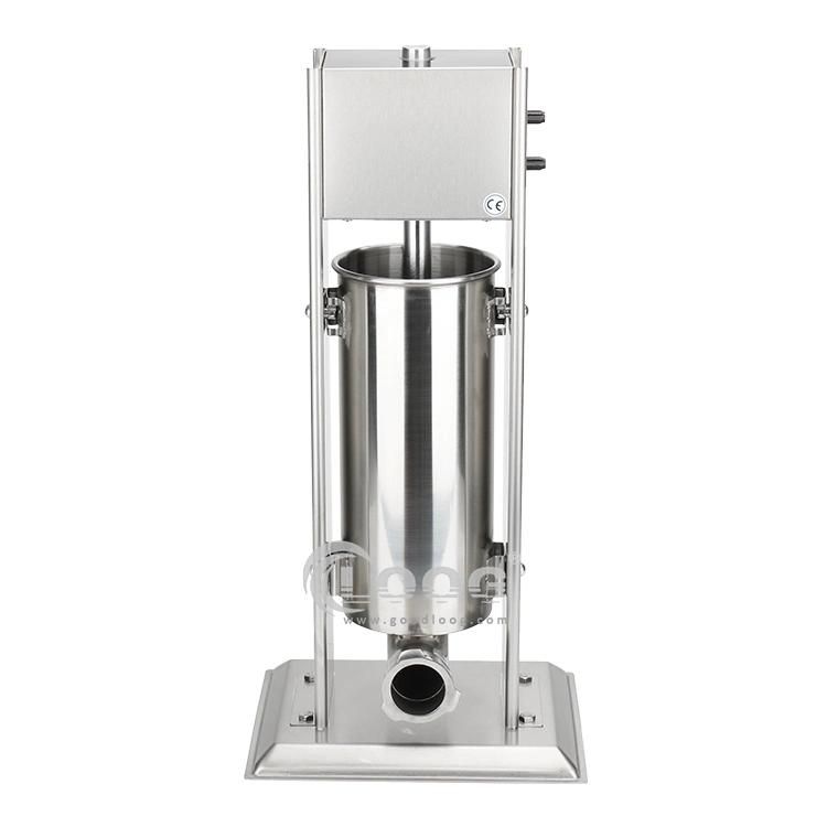 Popular Kitchen Equipment Hand Press Churro Filler Sausage Making Machine Latin Fruit Machines 3 Moulds Deep Fried Dough 5L Sticks Spanish Churros Maker
