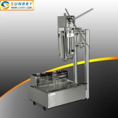 5L Capacity Automatic Churros Machine with 12L electric Fryer Churros Machine