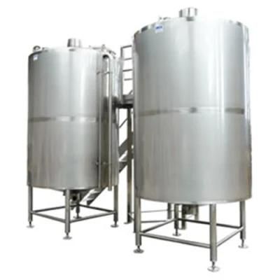 Large Stainless Steel Inox Mixing Storage Buffer Holding Tank for Oil