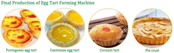 Cheap Price Egg Tart Shell Moulding Pie Crust Maker Machine
