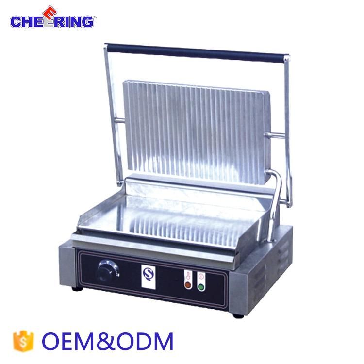 Commercial Electric Sandwich Griddle of BBQ