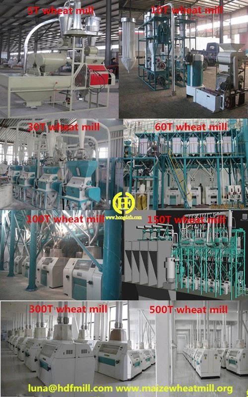 China Factory Maize Corn Mill Wheat Milling Flour Plant/Wheat Milling/Flour Mill/Wheat Flour Milling