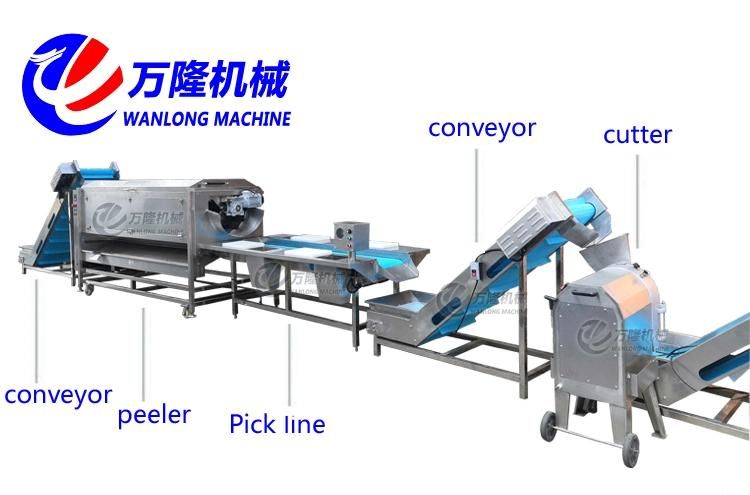 Industrial Automatic Fruit and Vegetable Food Washer Washing Cleaning Machine