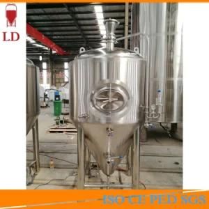 Electric Steam Direct Fire Heating Steel Craft Beer Brewery Brew Kettle Equipment