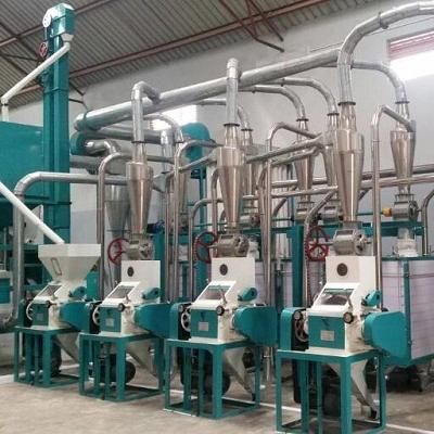 20t/24h Maize Milling Machine Produce Maize Flour Meal in Mozambique