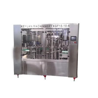 Automatic Bottle Beverage Water Filling Equipment for PVC Bottle