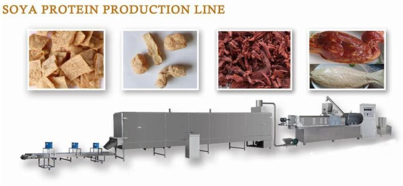 Tvp High Effective Textured Vegetable Protein Machine