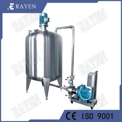 Stainless Steel Vacuum Emulsifying Mixer High Shear Mixer Homogenizer