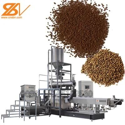 Shrimp Animal Feed Pellet Machine Floting Fish Feed Extruder Machine