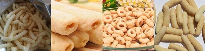 Raw Materials Puffed Corn Snacks Food Production Machine Food