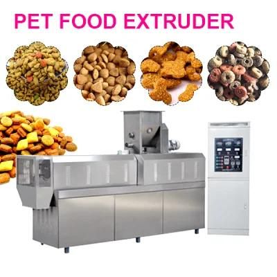 Automatic Stainless-Steel Pet Food Machinery Floating Fish Food Machine Dog Food ...