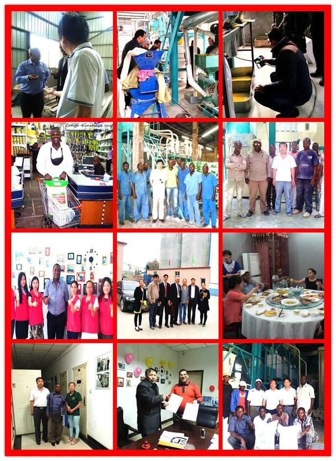 Corn Mill Maize Milling Machine, Super Fine and White Maize Flour for Africa