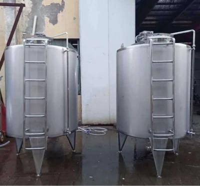 Stainless Steel Dairy Mixing Fermentation Tank for Dair Processing
