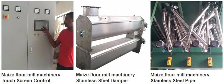 Maize Roller Mill Grinding Africa Super White Maize Meal