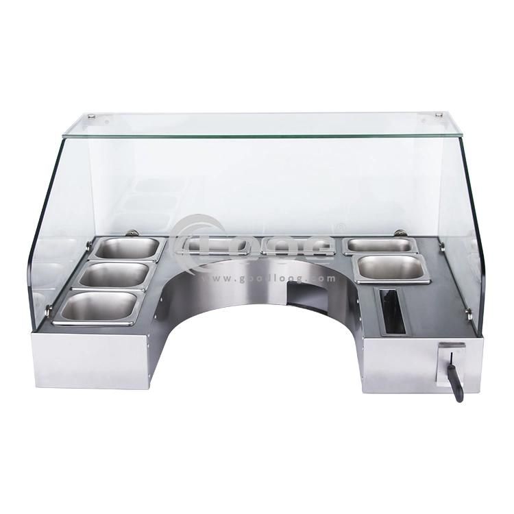 Luxury New Crepe Serving Station for Cast Iron Crepe Maker Restaurant Equipment Non-Stick Cake Making Machine Round Crepe Griddle