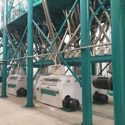 Maize Milling Machine for Super White Maize Meal for Kenya Market