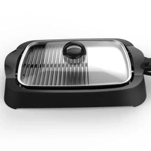 Liven Electric Griddle with Glass Lid