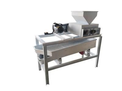 Gelgoog Apricot Kernel Cracking Cracker Peeling Machine Almond/Hazelnut Sheller Line
