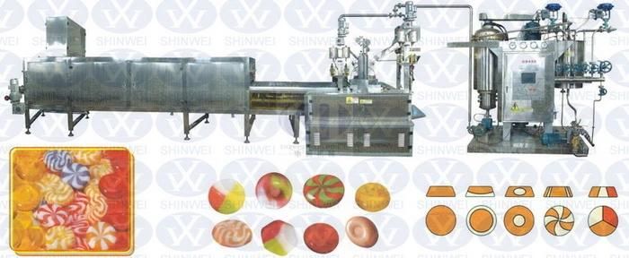 Continuous Hard Candy Cooking Machine (Servo Driven)