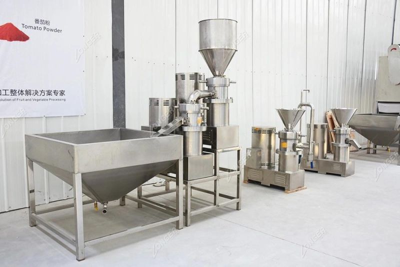 Peanut Butter Processing Line 200kgs H Hot Selling Industrial Peanut Butter Machine Production Line