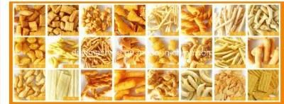 Fried Wheat Flour Snacks Extruder/ Snack Extrusion Machinery