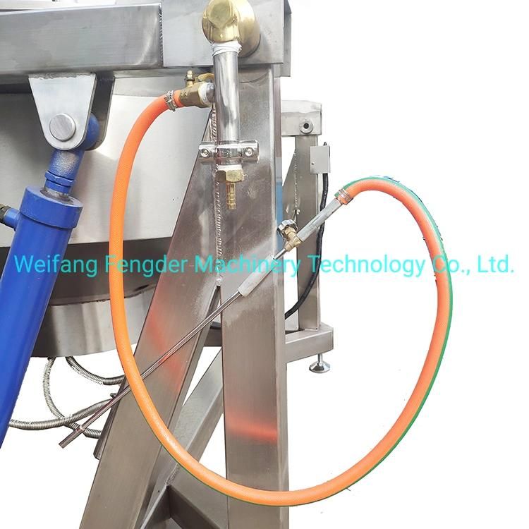 Fully Automatic Chili Sauce Planet Stir Cooking Pot