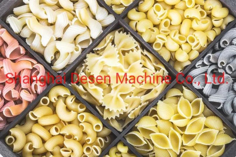 Automatic Pasta Macaroni Spaghetti Italian Noodles Instant Food Noodle Machine / Industrial Pasta Fusilli Conchiglie Penne Making Machine