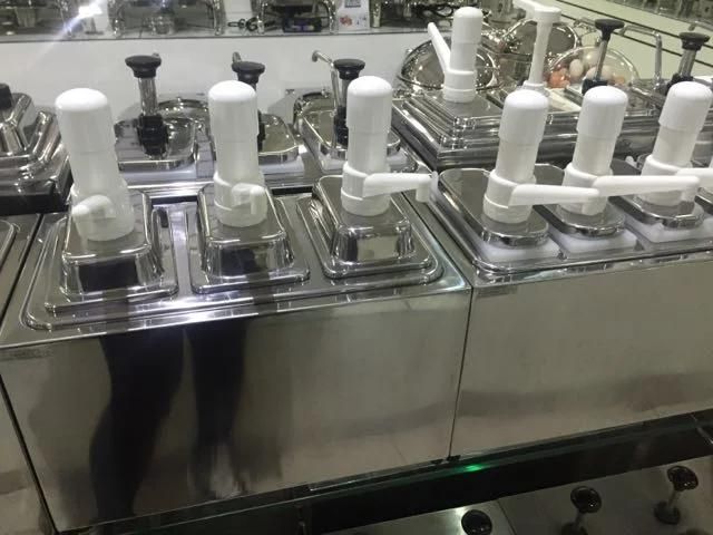 Stainless Steel Hamburger Hot Dog Ketchup Tomato Chili Dispenser Pizza Sauce Dispenser Gun