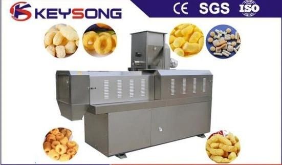 on Hot Selling Puffed Snacks Equipment From China