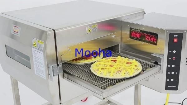 Commercial Bakery Gas Conveyor Pizza Oven