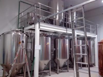 800L 1000L 7bbl 10bbl Fermentation Tank with Titanium Plated