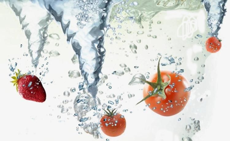 Low Cost Air Bubble Fruit Vegetable Washing Machine