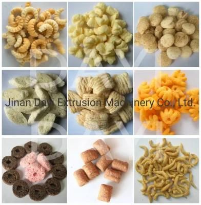 Dayi Cereal Grain Extruded Processing Puff Snack Machine