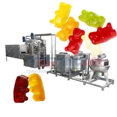 Good Quality and Professional Manufacture Jelly Gummy Candy Making Line