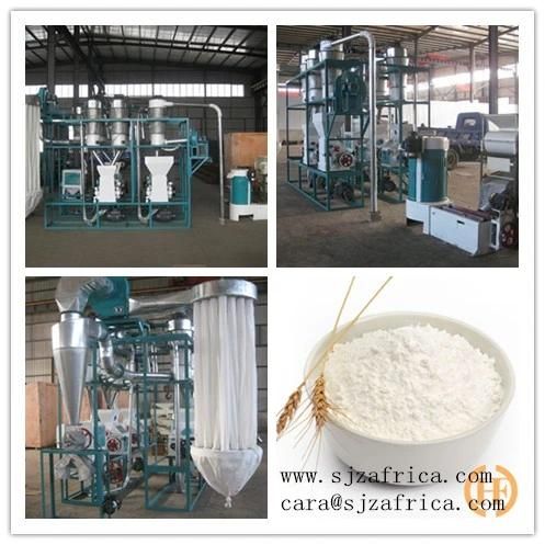 Wheat Flour Milling Machine 10-100t/24h