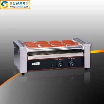 11 Rollers Stainless Steel Commercial Electric Hot Dog Grill Machine