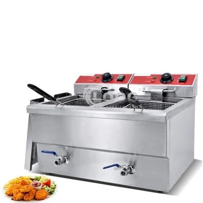 New Style Food Equipment machinery Lift-up Electric Fryer Fried Chicken Chops Fritters ...