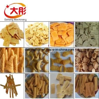 Frying Snacks Food Pellet Chips Bugles Chips Food Making Machine