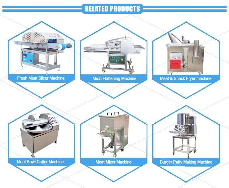 Horizontal Beef Chicken  Breast Lamb Strip Meat Slicer Machine Multifunctional